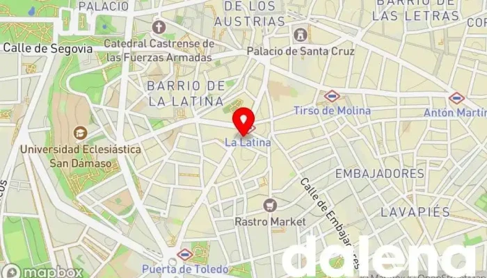 mapa de Carrefour Express Supermercado en Madrid