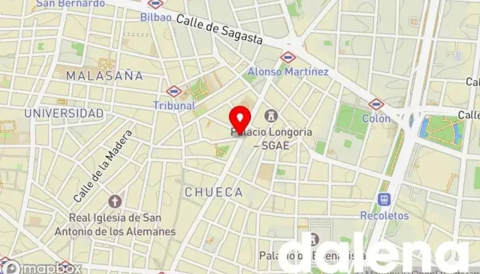 mapa de Carrefour Express Supermercado en Madrid