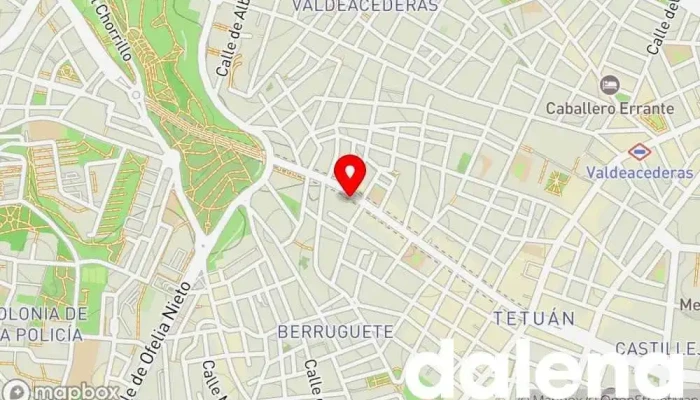 mapa de Carrefour Express Supermercado en Madrid