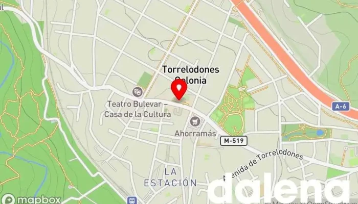 mapa de Carrefour Express Supermercado en Torrelodones