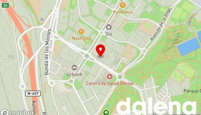 mapa de Carrefour Express Supermercado en Tres Cantos