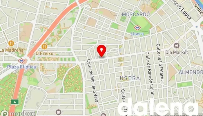 mapa de Carrefour Express Supermercado en Madrid