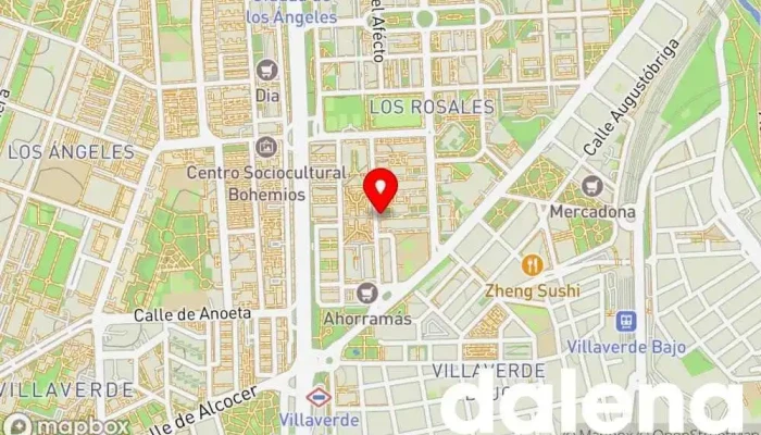 mapa de Carrefour Express Supermercado en Madrid