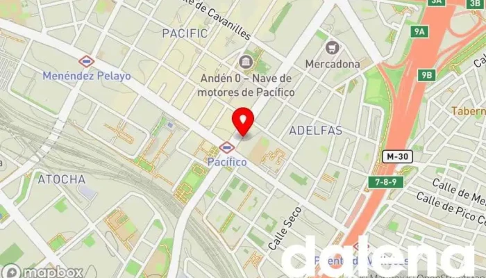 mapa de Carrefour Express Supermercado en Madrid