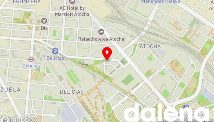 mapa de Carrefour Express Supermercado en Madrid