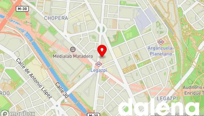 mapa de Carrefour Express Supermercado en Madrid