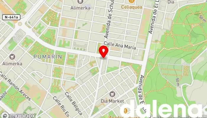 mapa de Carrefour Express Supermercado en Gijón