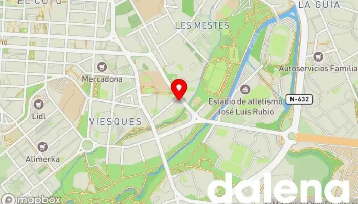mapa de Carrefour Express Supermercado en Gijón