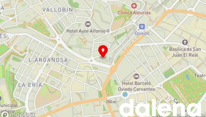 mapa de Carrefour Express Supermercado en Oviedo