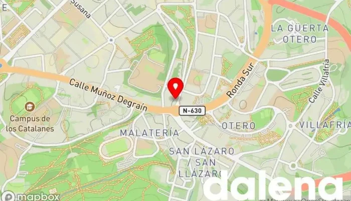 mapa de Carrefour Express Supermercado en Oviedo