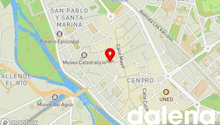 mapa de Carrefour Market Supermercado en Palencia