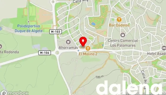 mapa de Carrefour Market Supermercado en Algete