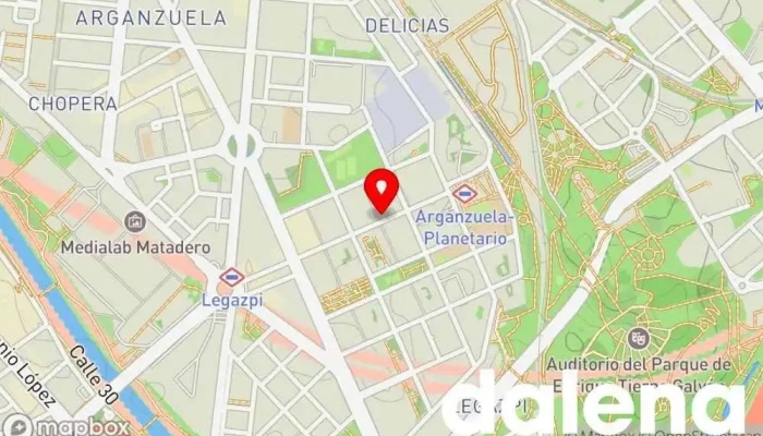 mapa de Carrefour Market Supermercado en Madrid