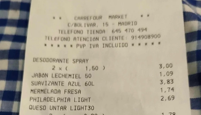 Carrefour Market -  Precios - Madrid