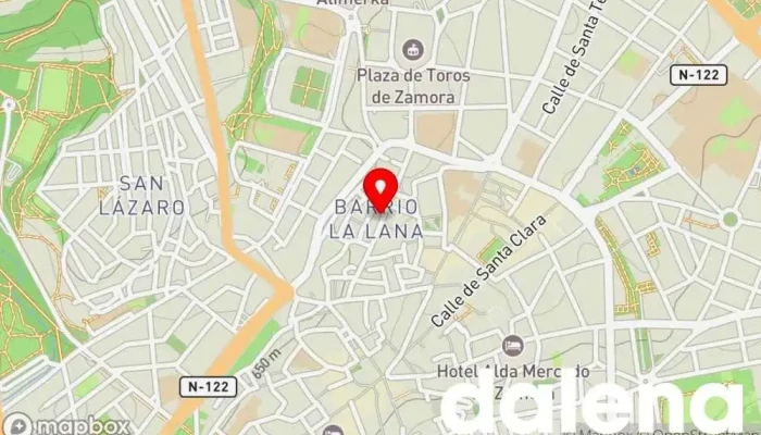 mapa de Casa de la Fruta Frutería en Zamora
