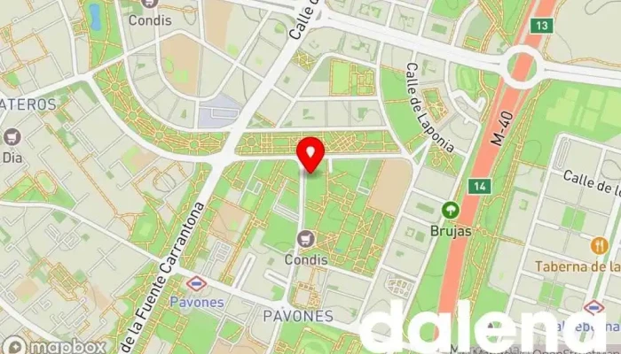 mapa de Casa Elías El Buen Mercado Supermercado en Madrid