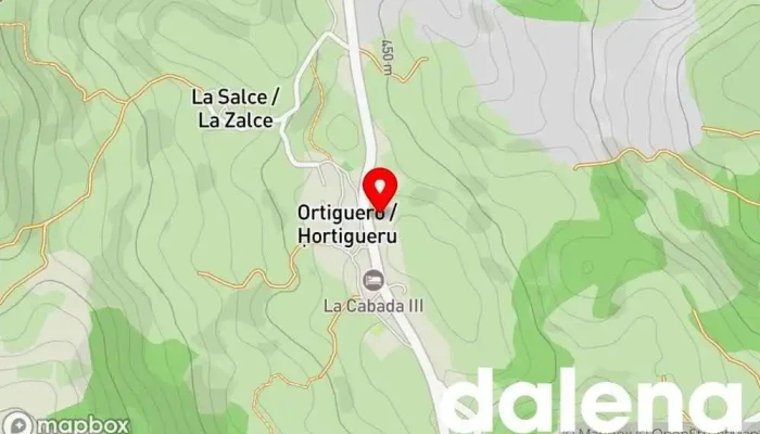 mapa de Casa manolo ortiguero Tienda de alimentación en Ortiguero