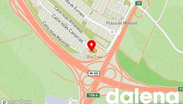 mapa de Cash Diplo Autoservicio mayorista, Supermercado, Mayorista en Getafe