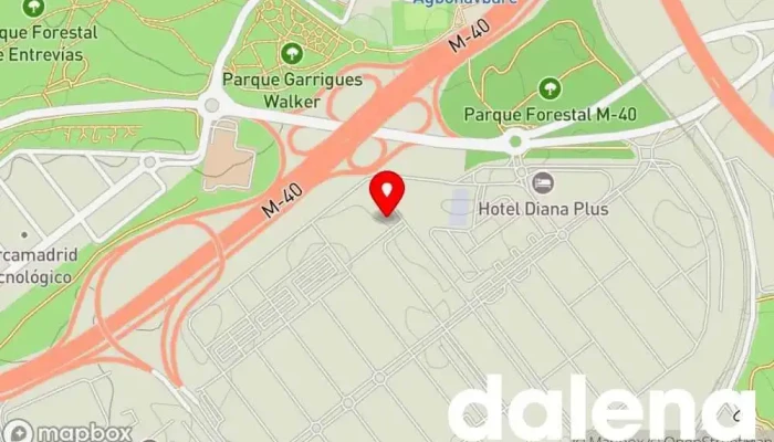 mapa de Cash Hiper Usera Tienda de alimentación en Madrid