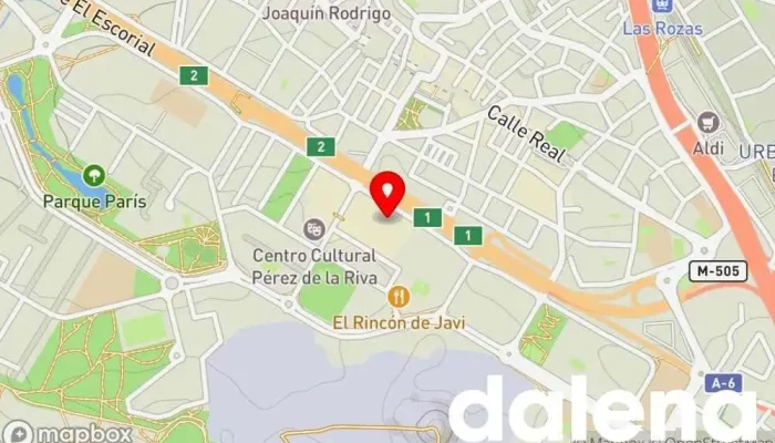 mapa de CC BurgoCentro Centro comercial, Tienda de ropa, Tienda de accesorios de moda, Hipermercado, Restaurante en Las Rozas de Madrid