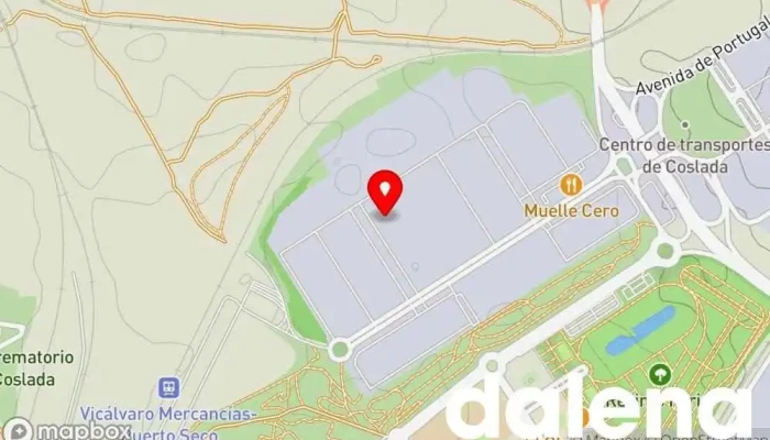 mapa de Cedial Tienda de alimentación en Coslada