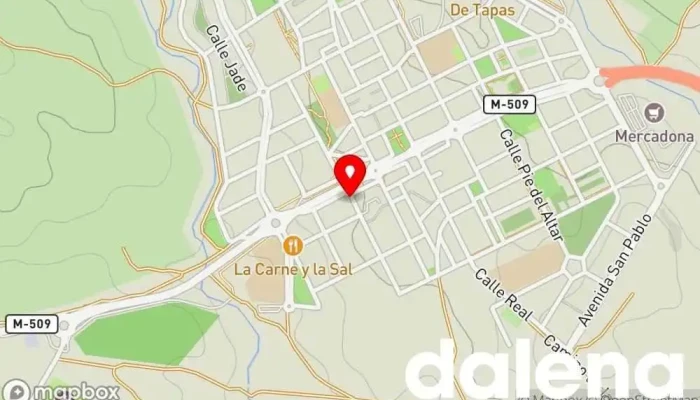mapa de Chino Lin Chen Tienda de alimentación, Comercio en Villanueva del Pardillo