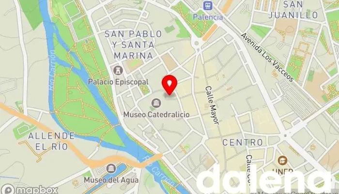 mapa de CLUB DE LOS VINOS Tienda de vinos, Tienda de delicatessen en Palencia