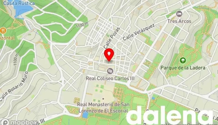 mapa de Comer X Comer Tienda de alimentación en San Lorenzo de El Escorial