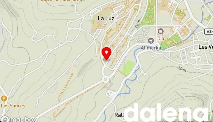 mapa de Comprand la luz Supermercado en Avilés