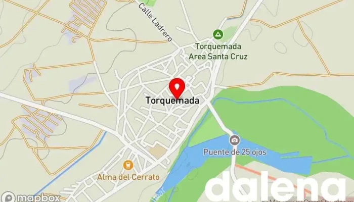 mapa de Congelados Mari Paz Tienda de alimentación en Torquemada