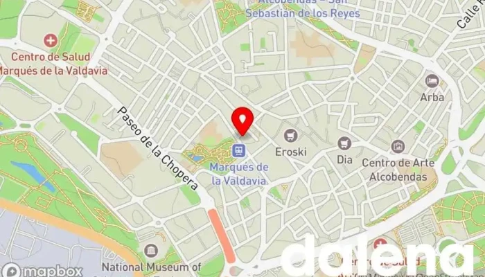 mapa de Convenience Store Supermercado en Alcobendas