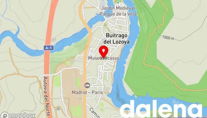 mapa de Coviran Supermercado, Carnicería, Tienda de alimentación en Buitrago del Lozoya