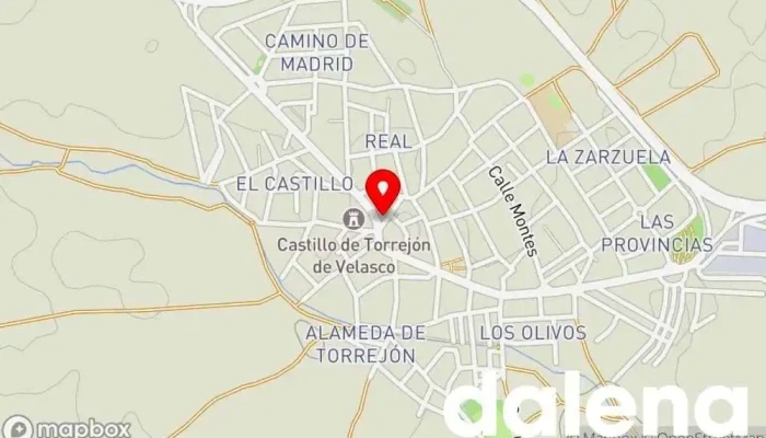 mapa de Coviran Supermercado en Torrejón de Velasco
