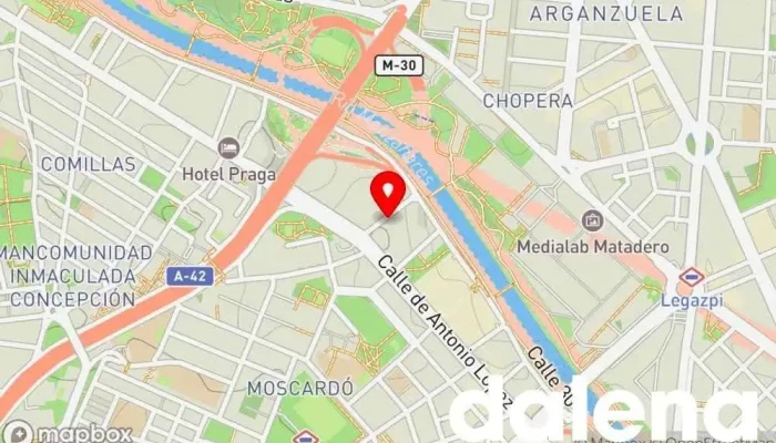 mapa de Covirán Supermercado en Madrid