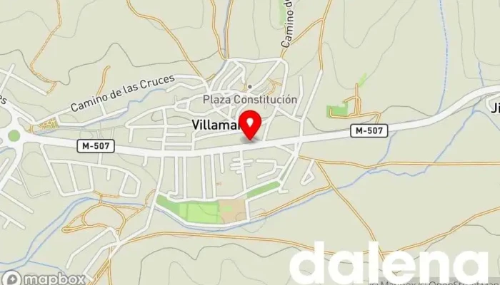 mapa de Coviran Supermercado en Villamanta
