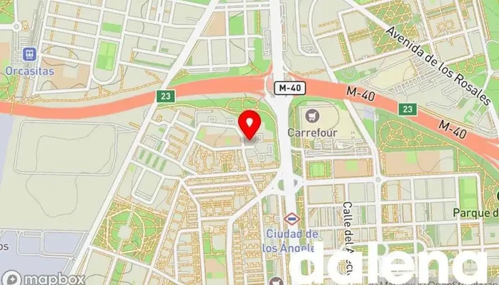 mapa de coviran Supermercado en Madrid