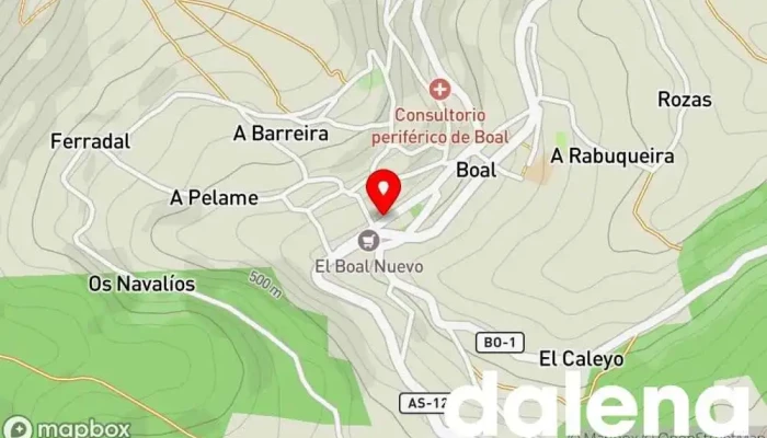mapa de Coviran Supermercado en Boal
