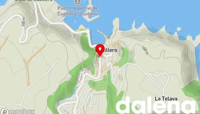 mapa de COVIRAN Supermercado en Cudillero
