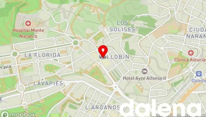 mapa de Coviran Supermercado en Oviedo