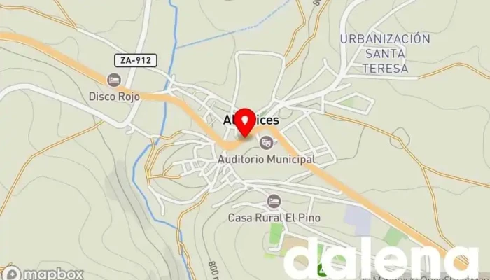 mapa de Coviran Tienda de alimentación en Alcañices