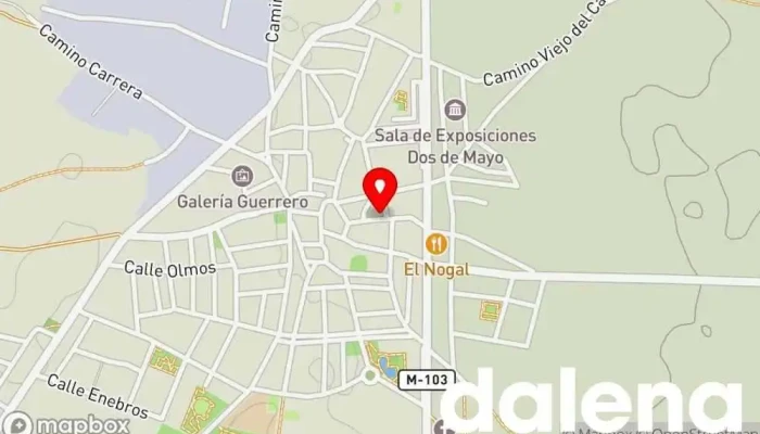 mapa de Dalia Market Supermercado en Fuente el Saz de Jarama