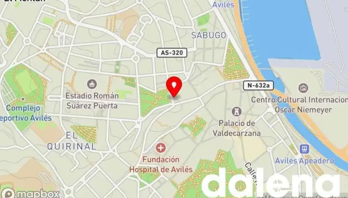 mapa de Delicatessen Antonio Tienda de delicatessen, Delicatessen en Avilés