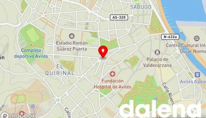 mapa de dhadhas Tienda de alimentos orgánicos, Frutería, Tienda de alimentación, Herbolario, Centro de meditación, Tienda de alimentos naturales, Tienda de regalos, Tienda de minerales, Supermercado en Avilés