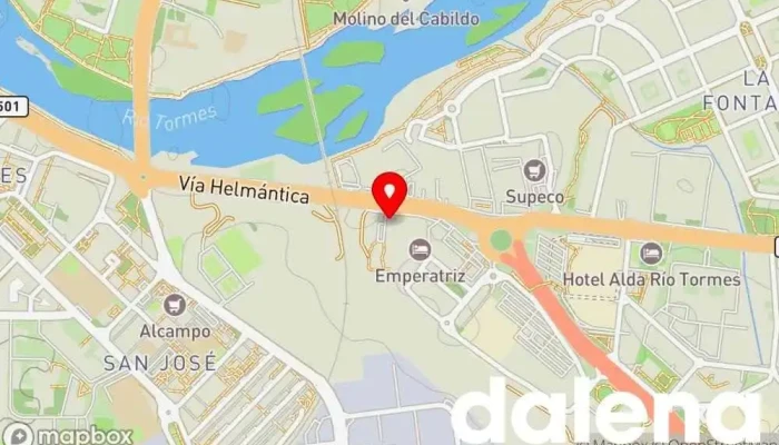 mapa de Dia Supermercado en Santa Marta de Tormes