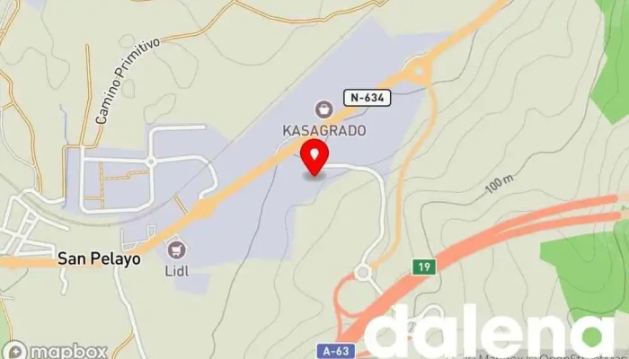 mapa de DulceGrado S.L. | PALPER Tienda de alimentos naturales, Fabricante de alimentos en Asturias