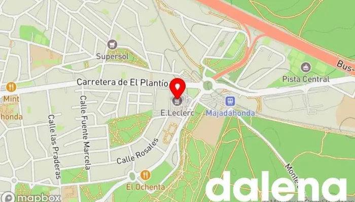 mapa de E. Leclerc Hipermercado en Majadahonda
