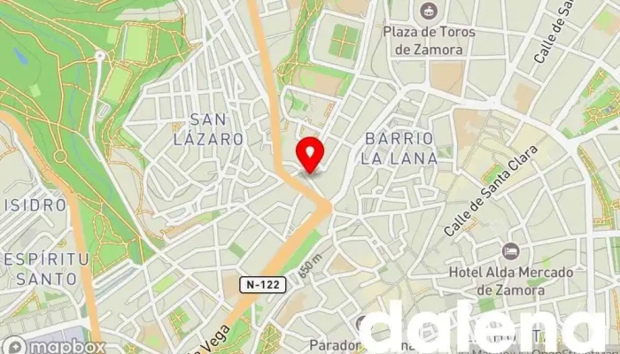 mapa de El Cid Fruterias Tienda de alimentación en Zamora