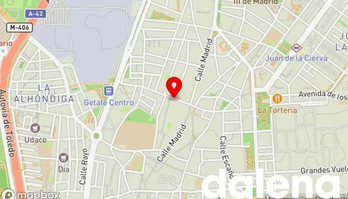 mapa de El Corte Chino Super Euro Comercio en Getafe