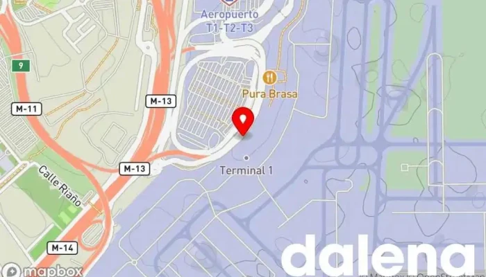 mapa de El Market España Tienda de regalos en Madrid