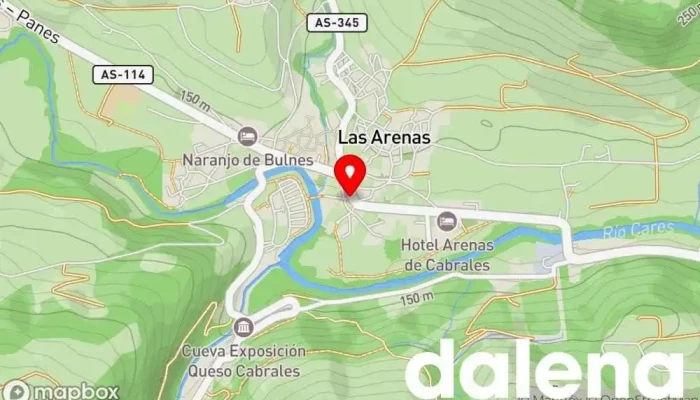 mapa de El Meleru - Productos Artesanos de la Colmena Apicultor en Las Arenas